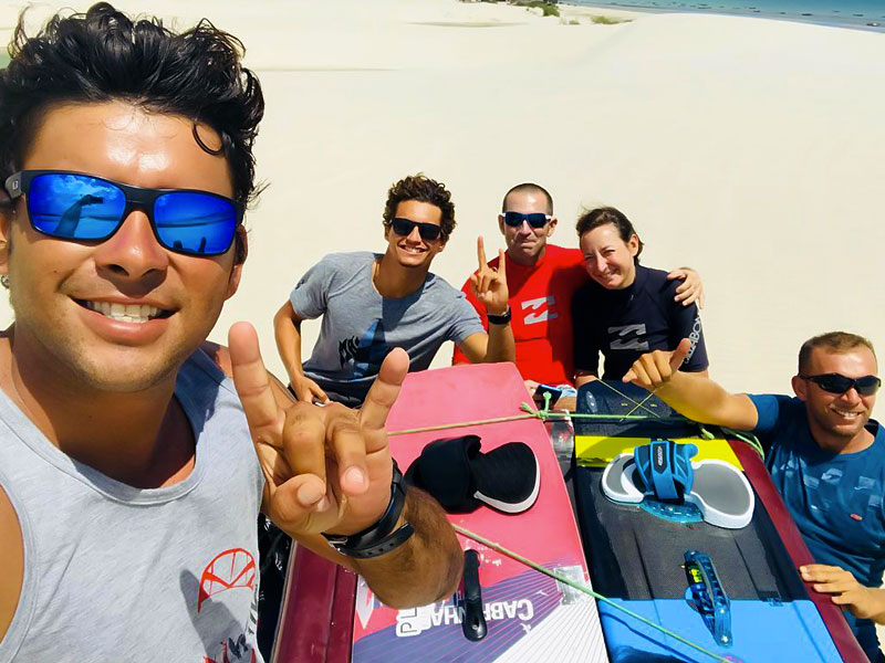 Cursos de kitesurf - Praia do Preá - Ceará