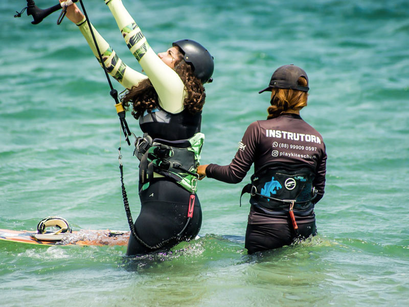 Cursos de kitesurf - Praia do Preá - Ceará